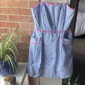 Lilly Pulitzer | Ladybug Strapless Sundress | Size 8